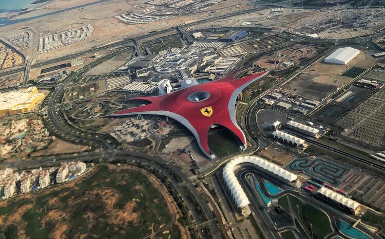 Ferrari world Abu Dhabi